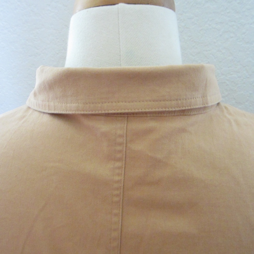 Disney Star Wars Button Down Jacket Brown Long Sleeve Collared Large Unisex - Picture 6 of 7